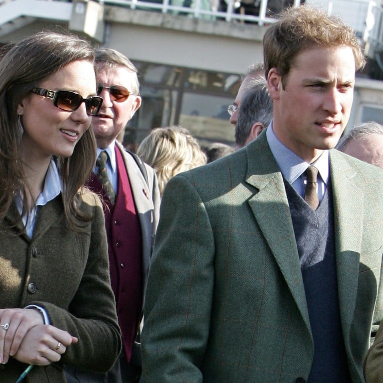 Britain’s Prince William stands beside his then-girlfriend Kate Middleton in 2007. Photo: AFP Photo: