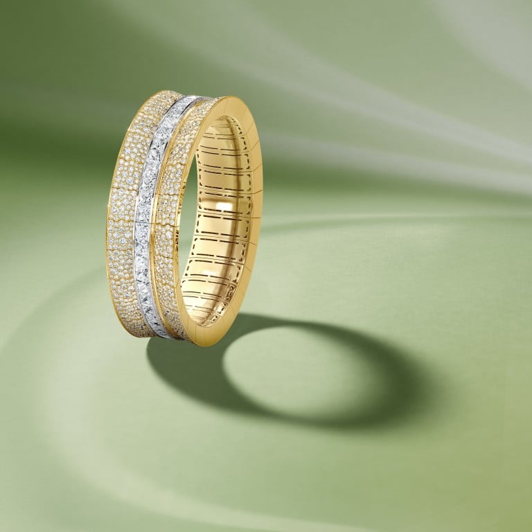 Cuffing season: high jewellery artists – including at De Beers, Buccellati and Cindy Chao The Art Jewel – make bold statements with diamond-studded bracelets and cuffs. Pictured: Metamorphosis by De Beers collection, Summer Bracelet. Photos: Handout
