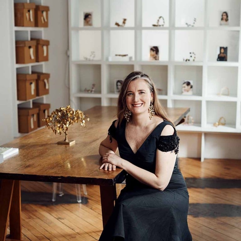 Brooklyn-based designer Jennifer Behr, whose namesake brand is now available in Hong Kong’s Lane Crawford. Photo: Handout