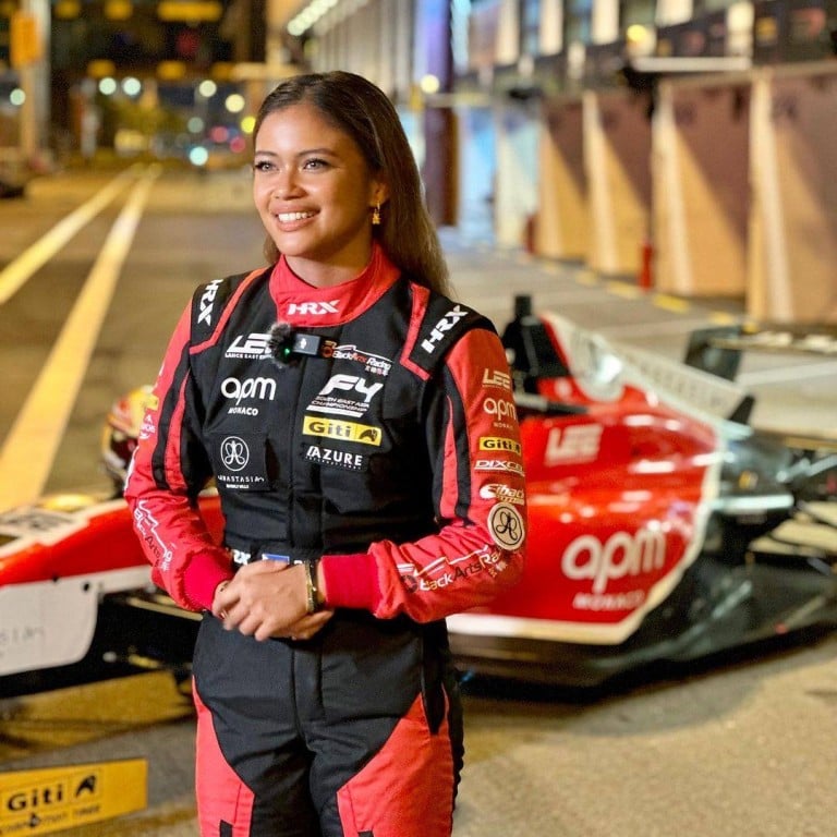 Bianca Bustamante, the teenage Filipino racing sensation. Photo: @racerbia/Instagram