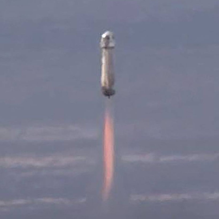 jeff bezos’ blue origin launches first rocket since 2022 crash