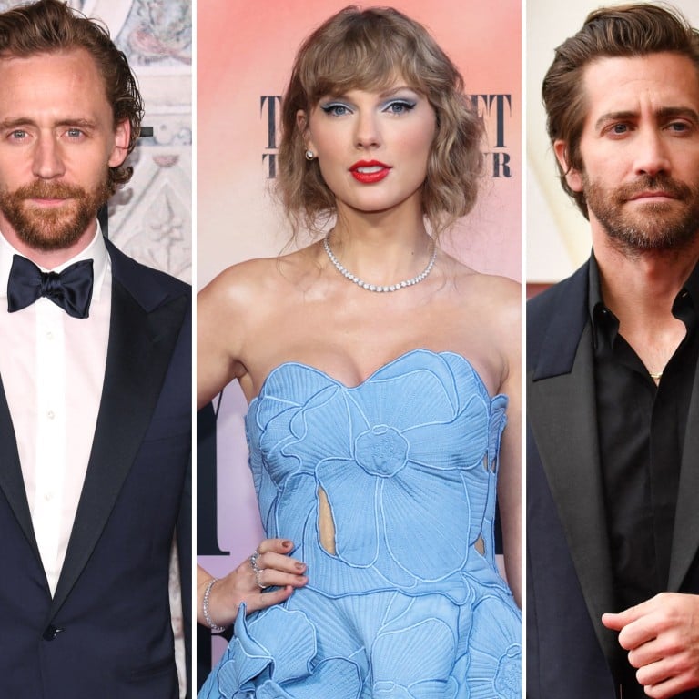 Taylor Swift’s many celebrity exes include actors Tom Hiddleston and Jake Gyllenhaal. Photos: AFP, BFA, Reuters