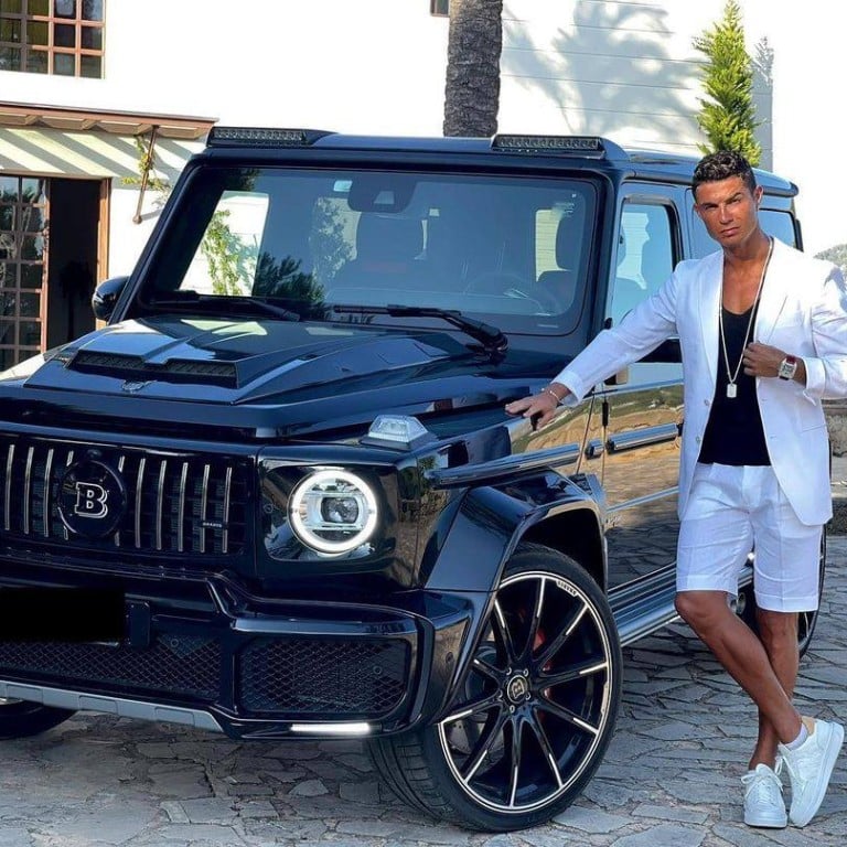 Like a few other celebrities we could name, Cristiano Ronaldo has a thing for expensive cars. Photo: Instagram/@cristiano