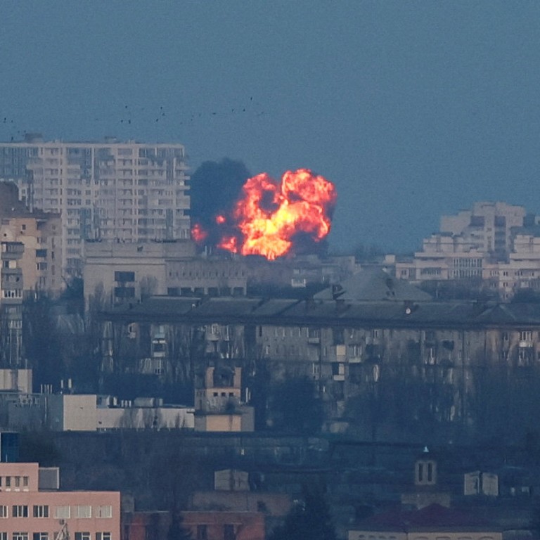 Russia launches massive air attack on Ukrainian cities | South China  Morning Post