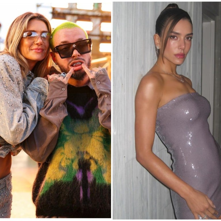 J Balvin has been with his model girlfriend Valentina Ferrer since 2018. Photos: @valentinaferrer/Instagram
