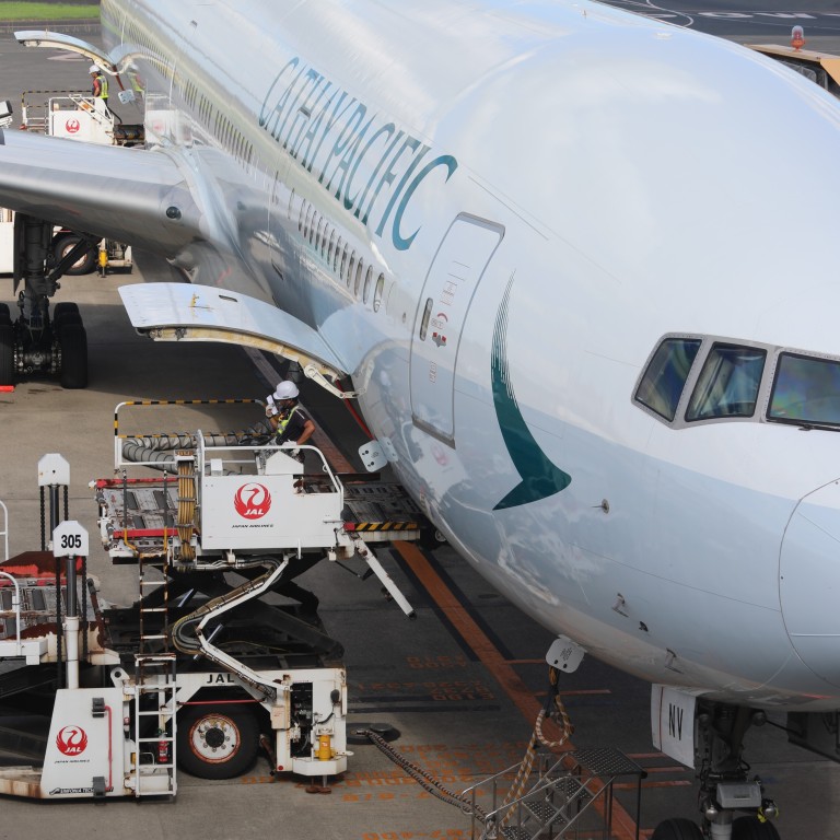 Beyond comprehension woman got onto Cathay Pacific Hong Kong