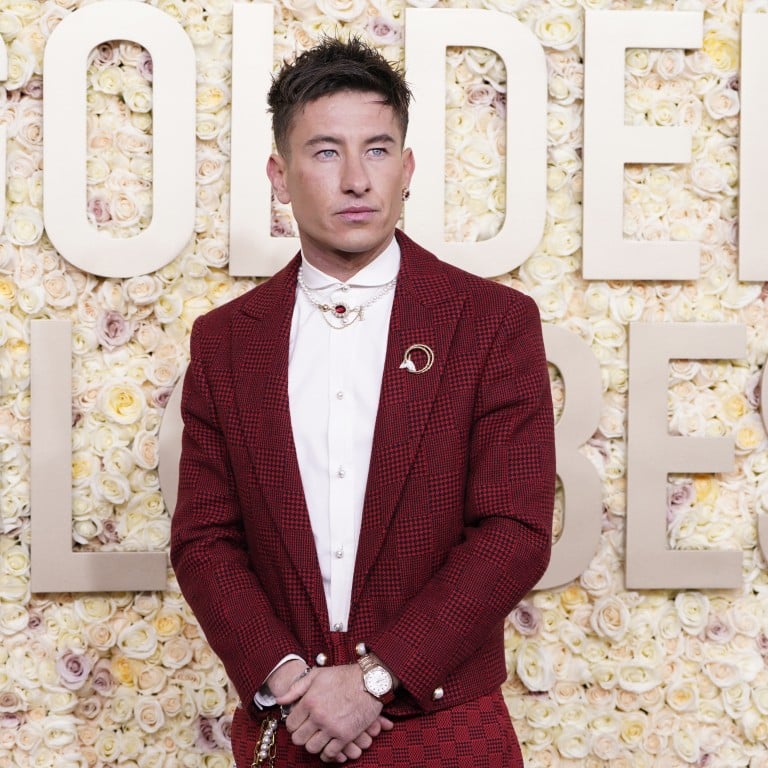 Barry Keoghan arrives at the 81st Golden Globe Awards on January 7, at the Beverly Hilton in Beverly Hills, California, US. Photo: Invision/AP