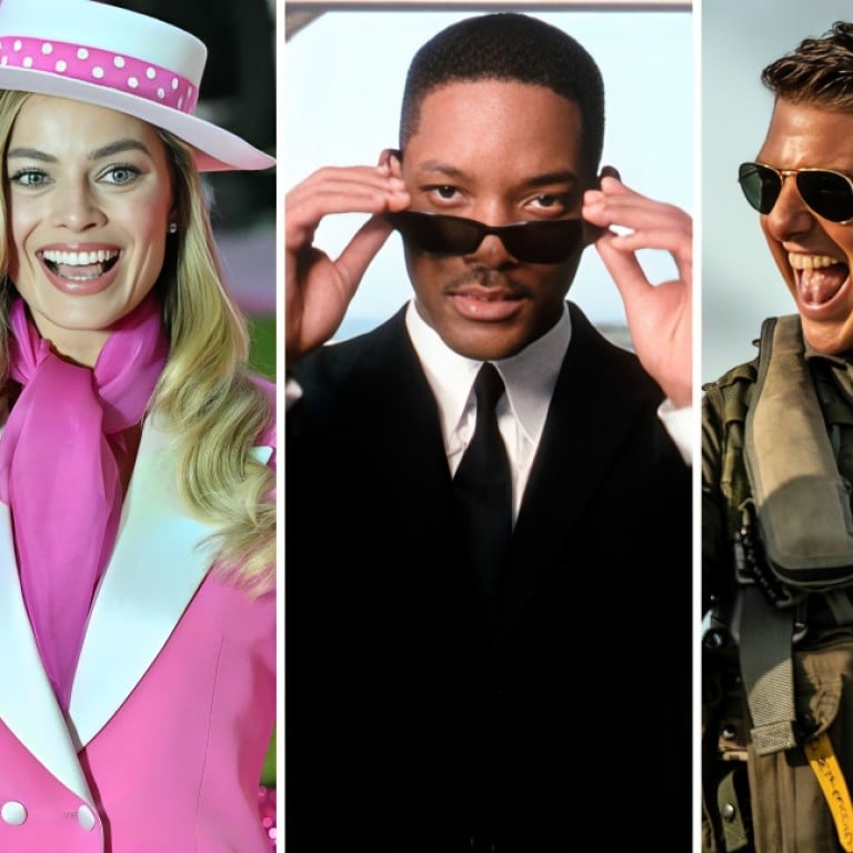 Margot Robbie, Will Smith and Tom Cruise all received huge pay cheques from the films Barbie, Men in Black 3 and Top Gun: Maverick, respectively. Photos: AFP, TNS, Reuters