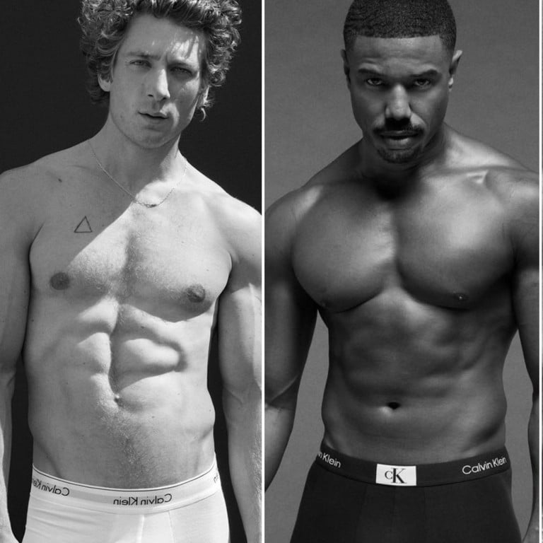 Jeremy Allen White, Michael B. Jordan and Mark Wahlberg are among the famous names to have appeared in iconic Calvin Klein underwear campaigns over the years. Photos: @vintagevirgin, @calvinklein/Instagram