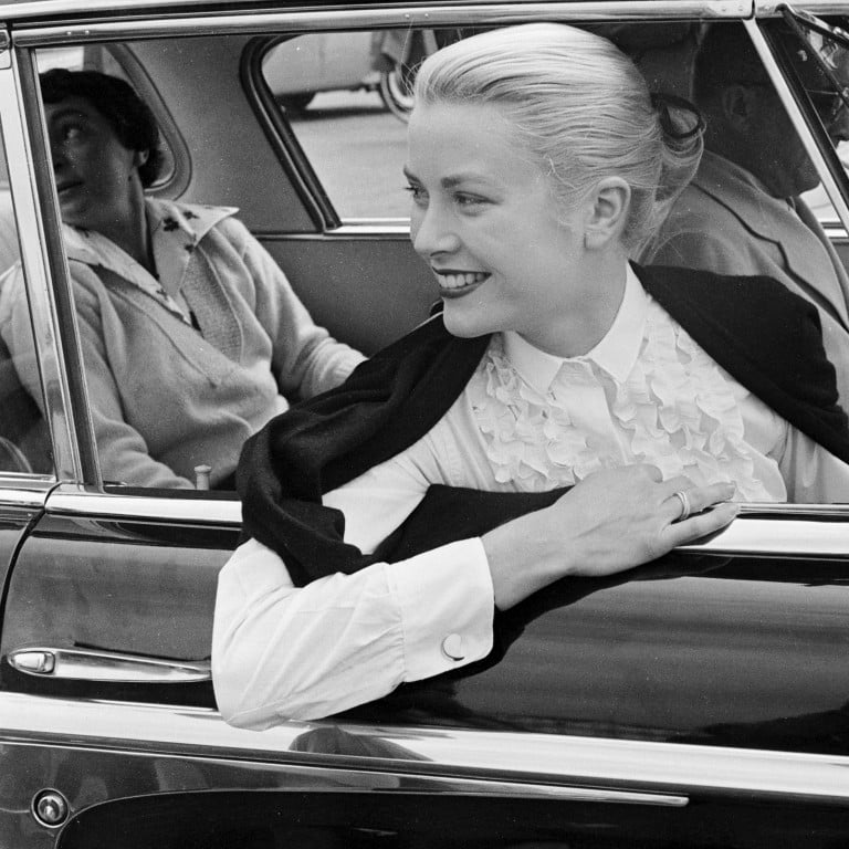 Grace Kelly wearing a Trinity ring at the Cannes festival, 1955. Photo: Handout