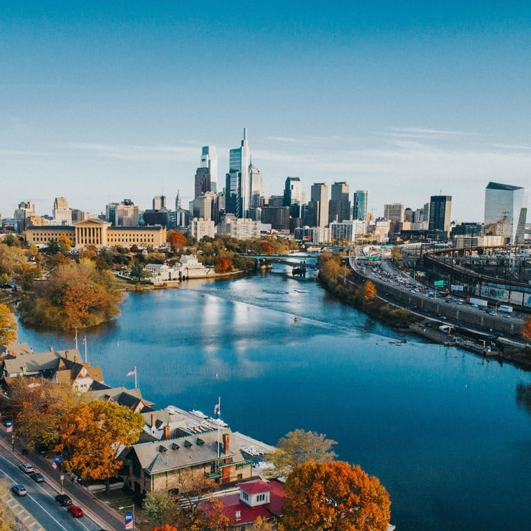 The Delaware River runs through the city of Philadelphia. Photo: Visit Philly