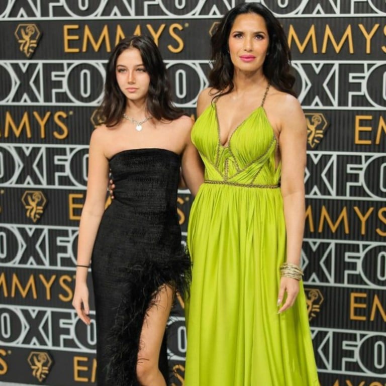 Krishna and Padma Lakshmi made a glam mother-daughter duo at the recent Emmy Awards. Photo: @justjared/Instagram