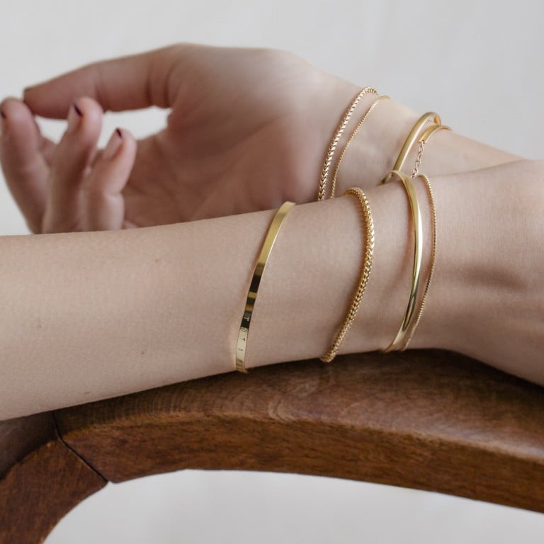 Welded bracelets are winning over Gen Z: a form of permanent jewellery that has proved a TikTok sensation – think of them as next-gen friendship bracelets. Photo: Handout