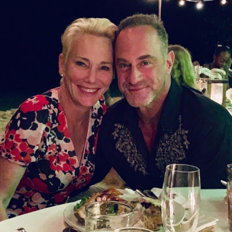Law & Order star Christopher Meloni is married to portrait painter Sherman Williams. Photo: @sherman.meloni/Instagram