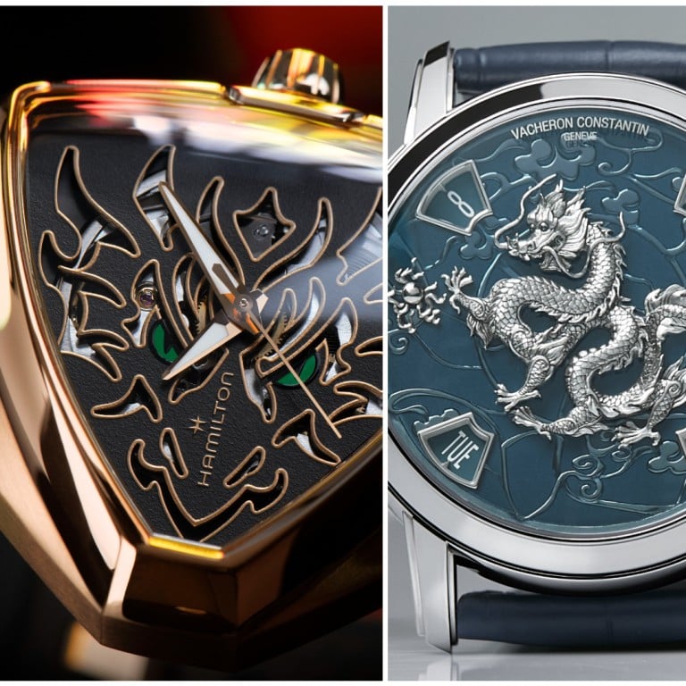 Hamilton, Vacheron Constantin and Jaeger LeCoultre all featured the dragon on their watches for Chinese New Year. Photos: Hamilton, Vacheron Constantin, Jaeger LeCoultre