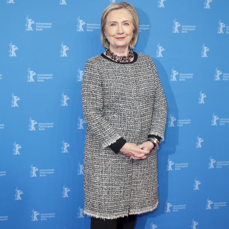 How to recreate the look of former US first lady Hillary Clinton, seen here at the premiere of the documentary film Hillary at the Berlin International Film Festival in 2020. Photo: WireImage