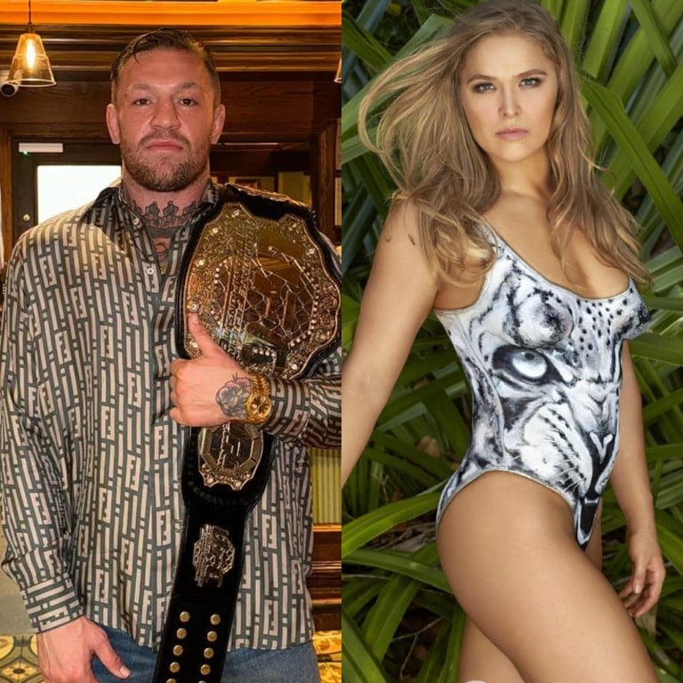Conor McGregor, Ronda Rousey and Georges St-Pierre are three of the richest MMA fighters in the world – but who is the richest of them all? Photos: @thenotoriousmma, @rondarousey, @georgesstpierre/Instagram