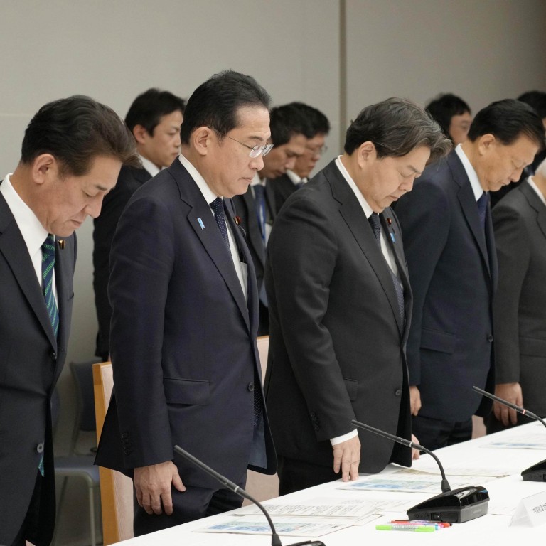 Japan's ruling LDP scandals weigh on support for PM Fumio Kishida's cabinet | South China Morning Post