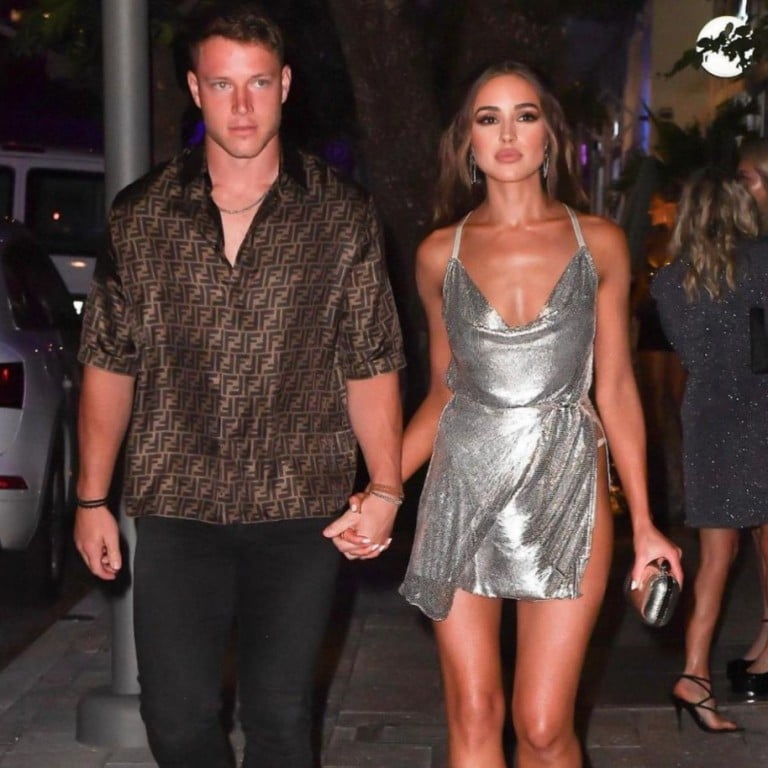 Christian McCaffrey has been engaged to Olivia Culpo since April 2023. Photo: @christianmccaffrey/Instagram