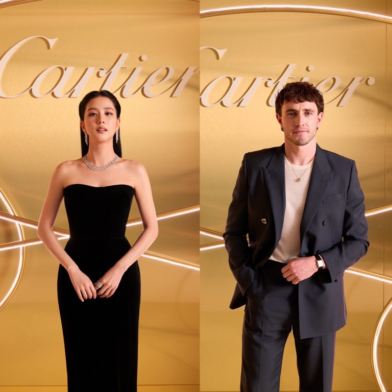 Blackpink’s Jisoo and actor Paul Mescal at the 100th anniversary party for Cartier Trinity in Paris, on February 8. Photos: Cartier