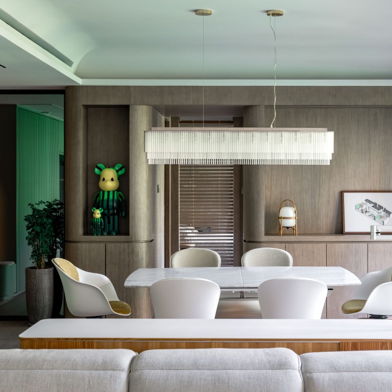 Empty nesters’ home renovation with art deco touches exploits tree ...