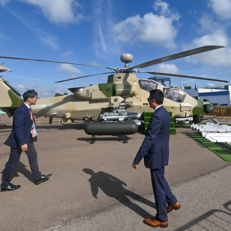 China Debuts Latest Z 10me Attack Helicopter At Singapore Airshow South China Morning Post China Debuts Latest Z 10me Attack Helicopter At Singapore Airshow South China Morning Post