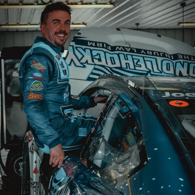 With his acting career taking a back seat, Malcolm in the Middle alum Frankie Muniz is fulfilling his dreams of driving professionally in the Nascar Xfinity Series. Photo: @frankiemuniz4/Instagram