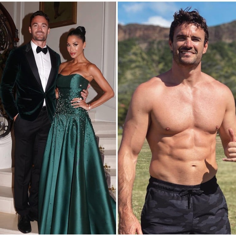 Nicole Scherzinger and Thom Evans first met on The X Factor. Photos: @te11/Instagram
