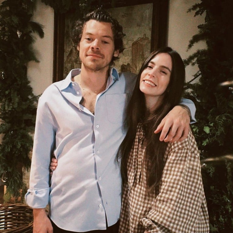 Harry Styles and his older sister Gemma Styles. Photo: @gemmastyles/Instagram