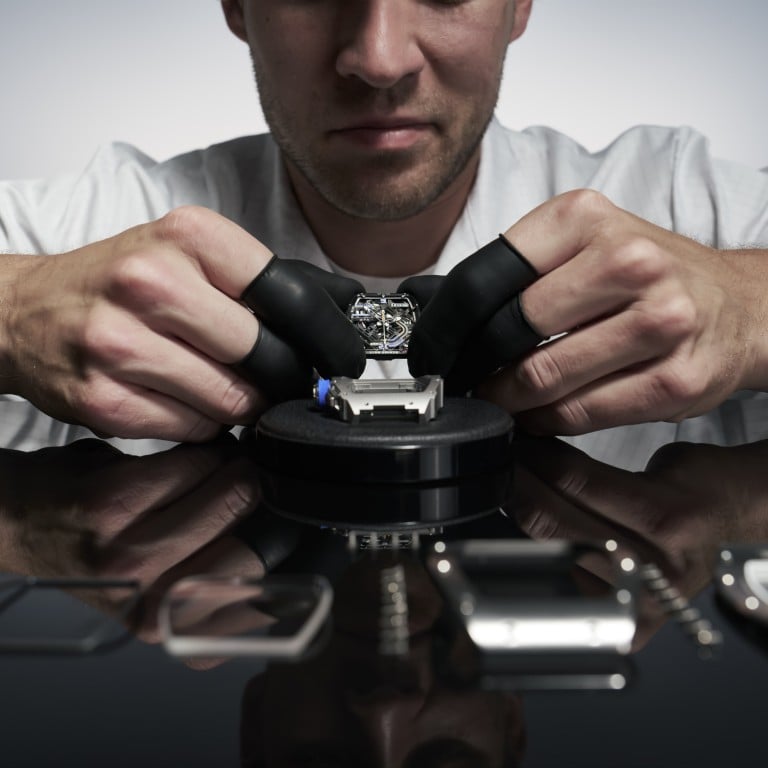 Richard Mille has introduced an alumina toughened zirconia white ceramic version of its RM 30-01, complete with the brand’s patented declutchable rotor technology. Photos: Handout