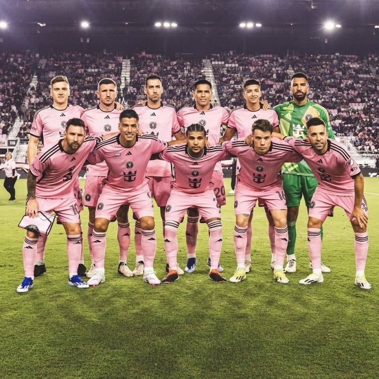 US football team Inter Miami CF (pictured) features a number of stars on the pitch, including Lionel Messi, as well as a celebrity owner in David Beckham. Photo: @intermiamicf/Instagram