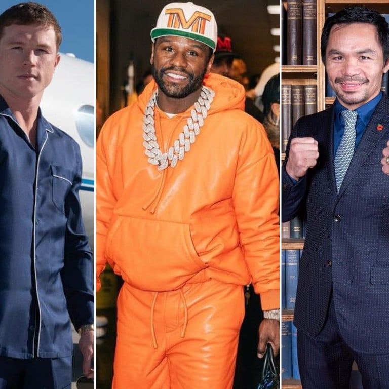 Who are the world’s richest boxers? Manny Pacquiao, Floyd Mayweather and Canelo all make the list. Photos: @canelo, @floydmayweather, @mannypacquiao/Instagram