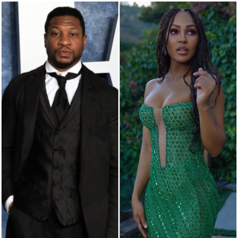 Former Marvel star Jonathan Majors is currently dating actress Meagan Good. Photos: EPA-EFE. @meagangood/Instagram