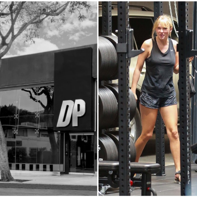 Dogpound, the LA gym that Taylor Swift works out in. Photos: Dogpound; @swiftupload/Twitter