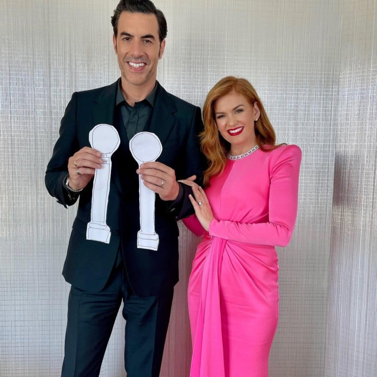 Sacha Baron Cohen and his wife since 2010, Isla Fisher. Photo: @sachabaroncohen/Instagram
