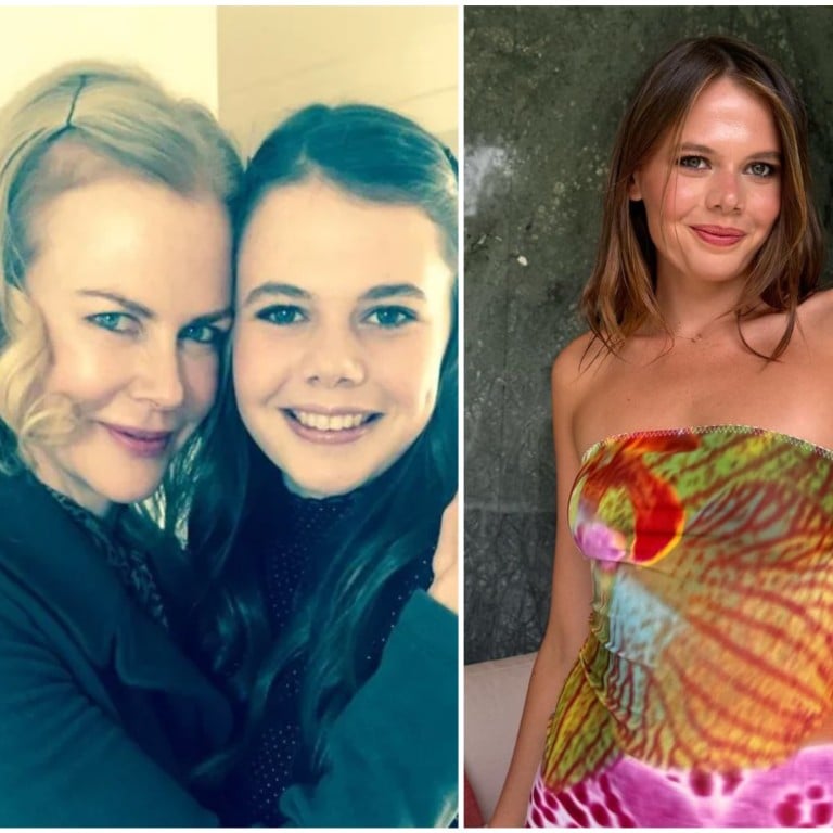 Nicole Kidman with her sister’s daughter, Lucia Hawley. Photos: Facebook, @luchhawley/Instagram