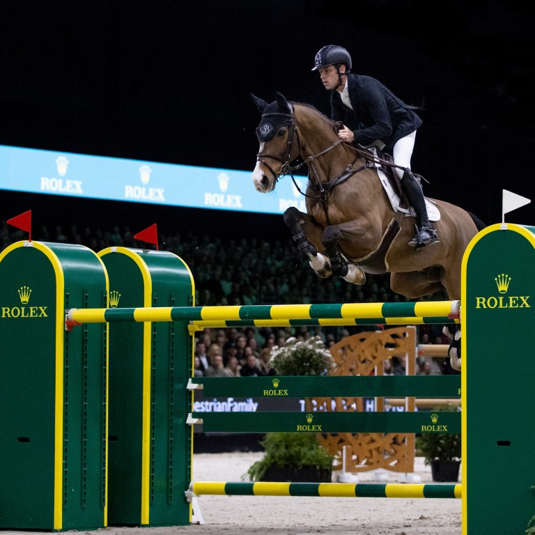 Scott Brash competing during the 2023 Rolex Grand Prix at the Dutch Masters at ‘s-Hertogenbosch