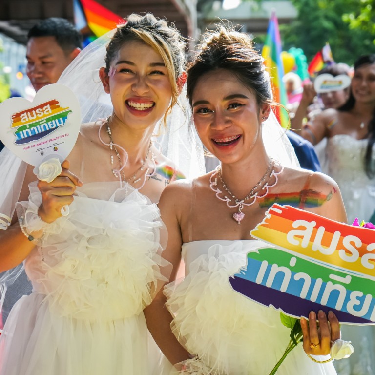 Thailand passes bill to legalise samemarriage return rights to