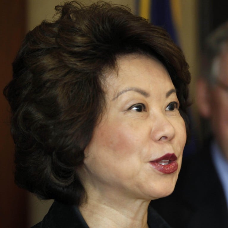 Elaine Chao served in the administrations of two former US presidents, George W. Bush and Donald Trump. Photo: @itsallrealitv/X