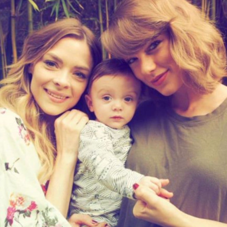 Nineties-famous model Jaime King asked Taylor Swift to be godmother to her son Leo. Photo: Instagram