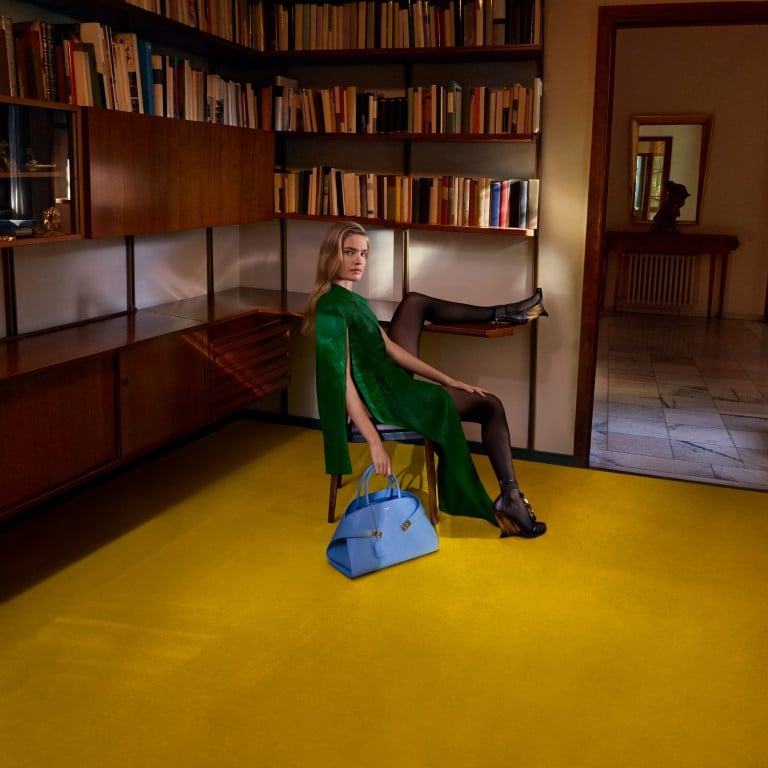 The statement-making Ferragamo Hug bag, inspired by the human embrace. Photos: Handout