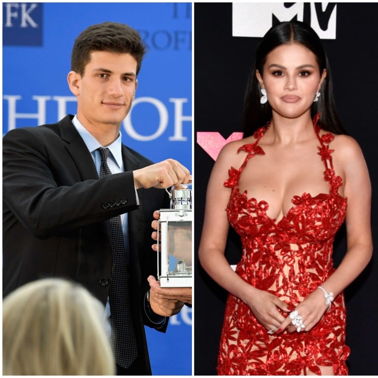 John ‘Jack’ Schlossberg was recently linked to Selena Gomez, but the actress quickly put an end to the rumours. Photos: Getty Images; AP