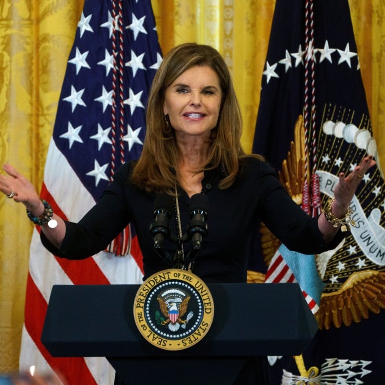 Maria Shriver may have been born into political royalty, but she’s carved a career path in journalism instead. Photo: EPA-EFE