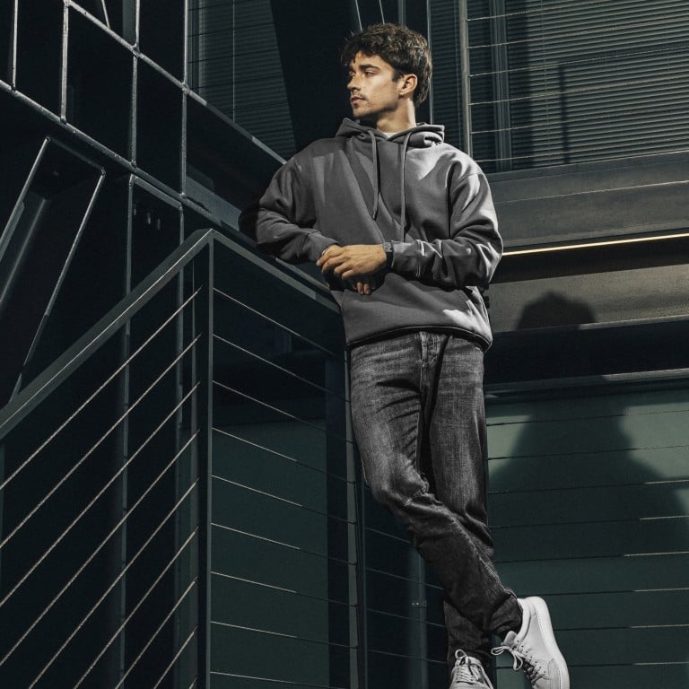 Ferrari Formula One driver Charles Leclerc wears the RM UP-01 Ferrari, the result of a partnership between Richard Mille and Ferrari that has produced the watch brand’s thinnest timepiece to date, at just 1.75mm thick