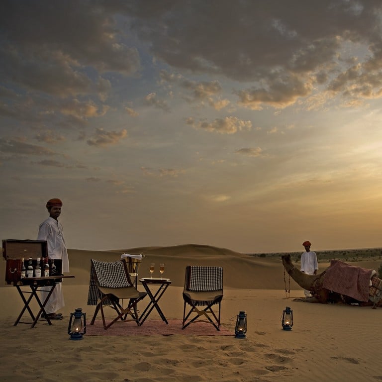 Explore Rajasthan’s evocative city of Jaisalmer and the Jawai where leopards and tribespeople coexist: base yourself at the Suján Jawai, Suján Serai and Mihir Garh resorts – plus tips on looking the part. Photos: Handout