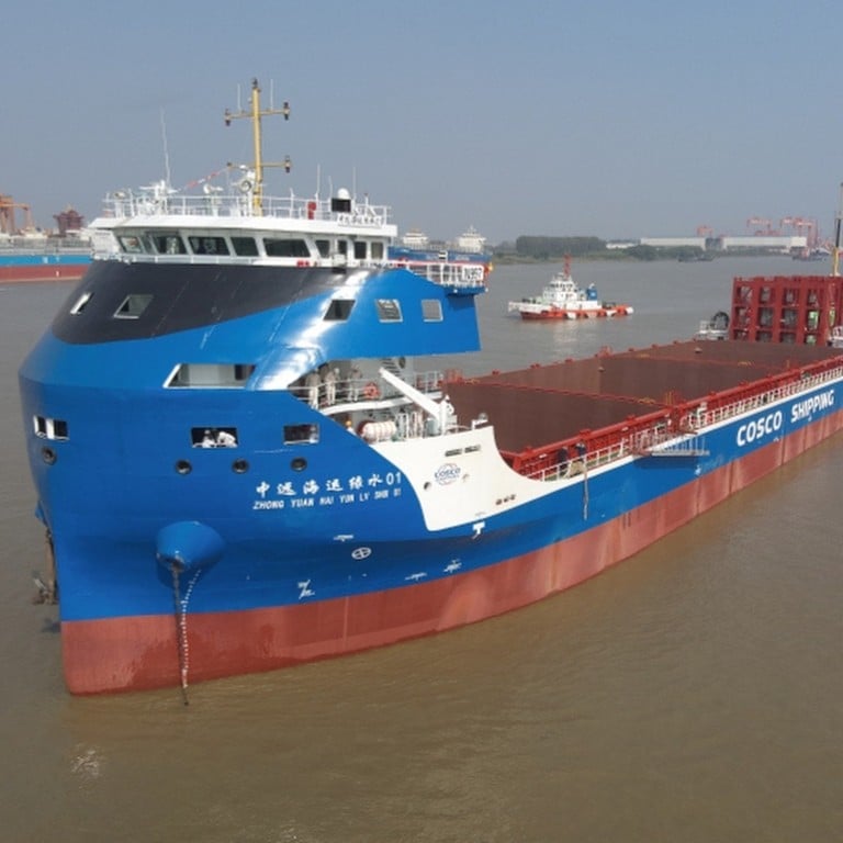 World’s largest electric container ship starts service between China’s ...