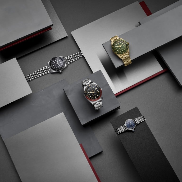 Tudor showed four new versions of the Black Bay at Watches and Wonders. Photo: Handout