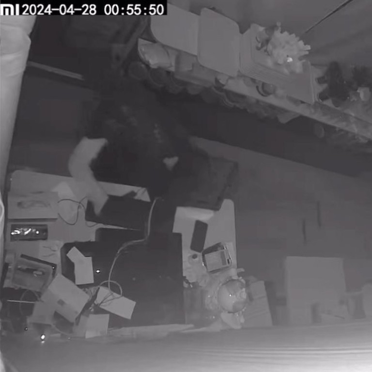 Burglar caught on camera stealing HK$53,000 from Hong Kong barbecue ...