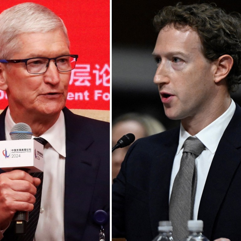 What remarks have Apple CEO Tim Cook and Meta’s Mark Zuckerberg made about each other through the years? Photos: Reuters, TNS