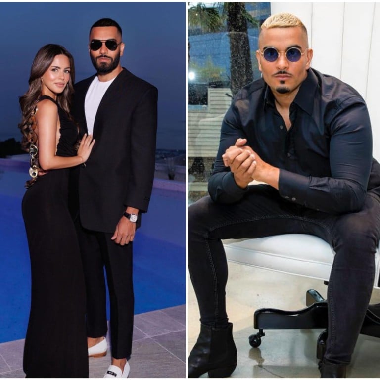 Umar Kadmani with wife Nada Kamani; Kamani poses for a solo picture. Photos: @umarkamani/Instagram